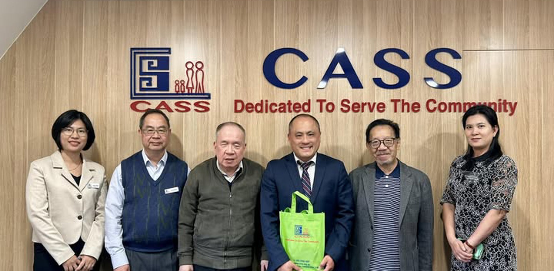 Meeting Members of CASS In Campsie Main Image